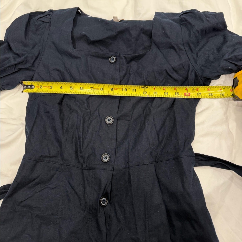 Barbour Navy Long Sleeve Jumpsuit - Picture 5 of 8